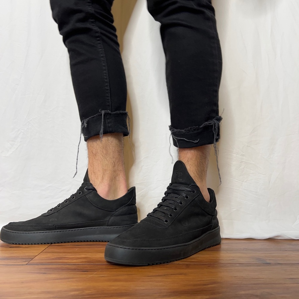 Men’s Filling Pieces Low Top Plain Lane Nubuck